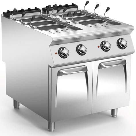 Mareno – Cuocipasta Gas Due Vasche L.42+42 – NPC98G